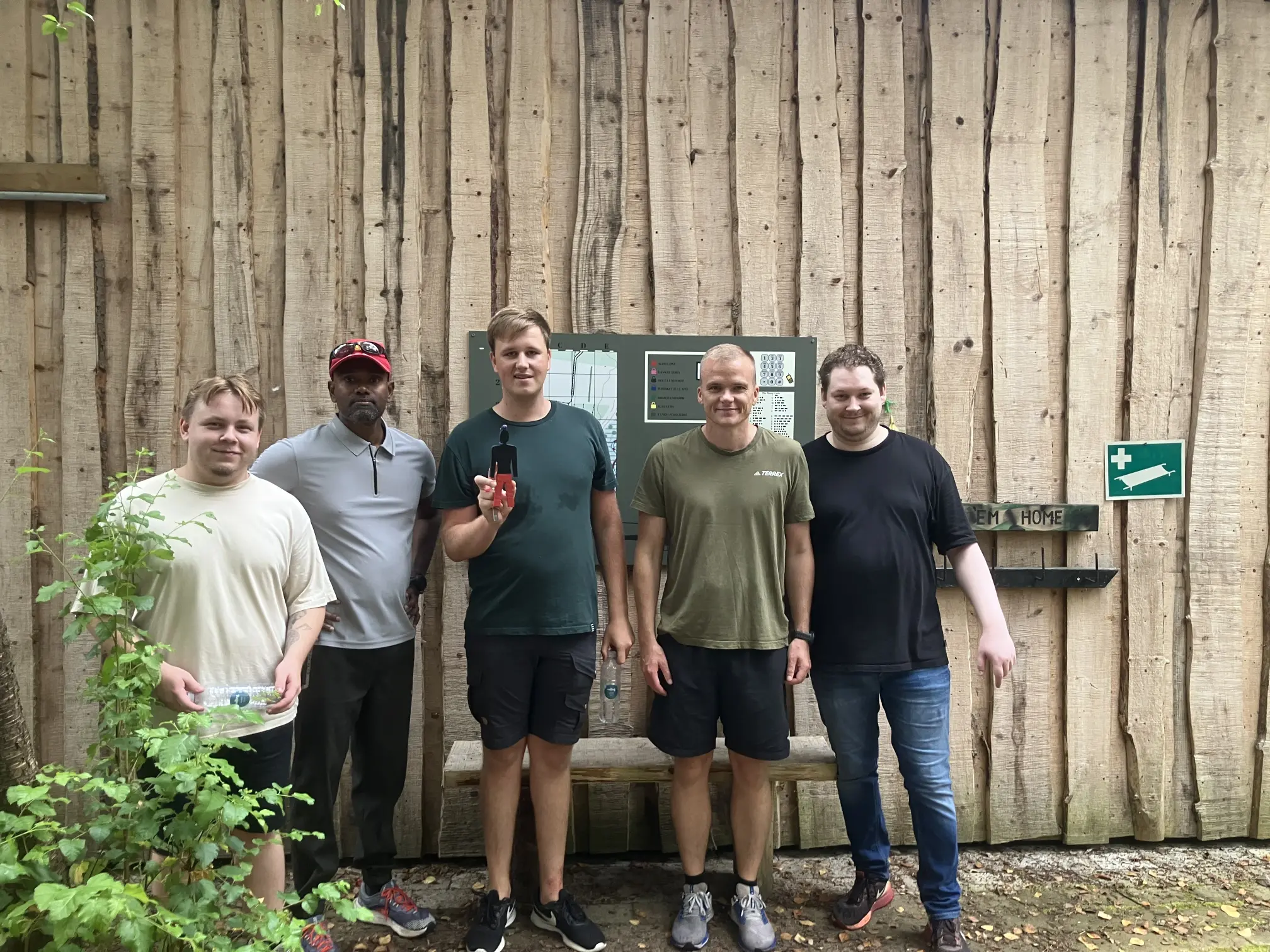 Team 1, pilot found!